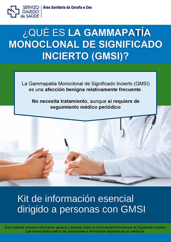 Qué es la Gammapatía monoclonal de significado incierto (GMSI) Qué es la Gammapatía monoclonal de significado incierto (GMSI)